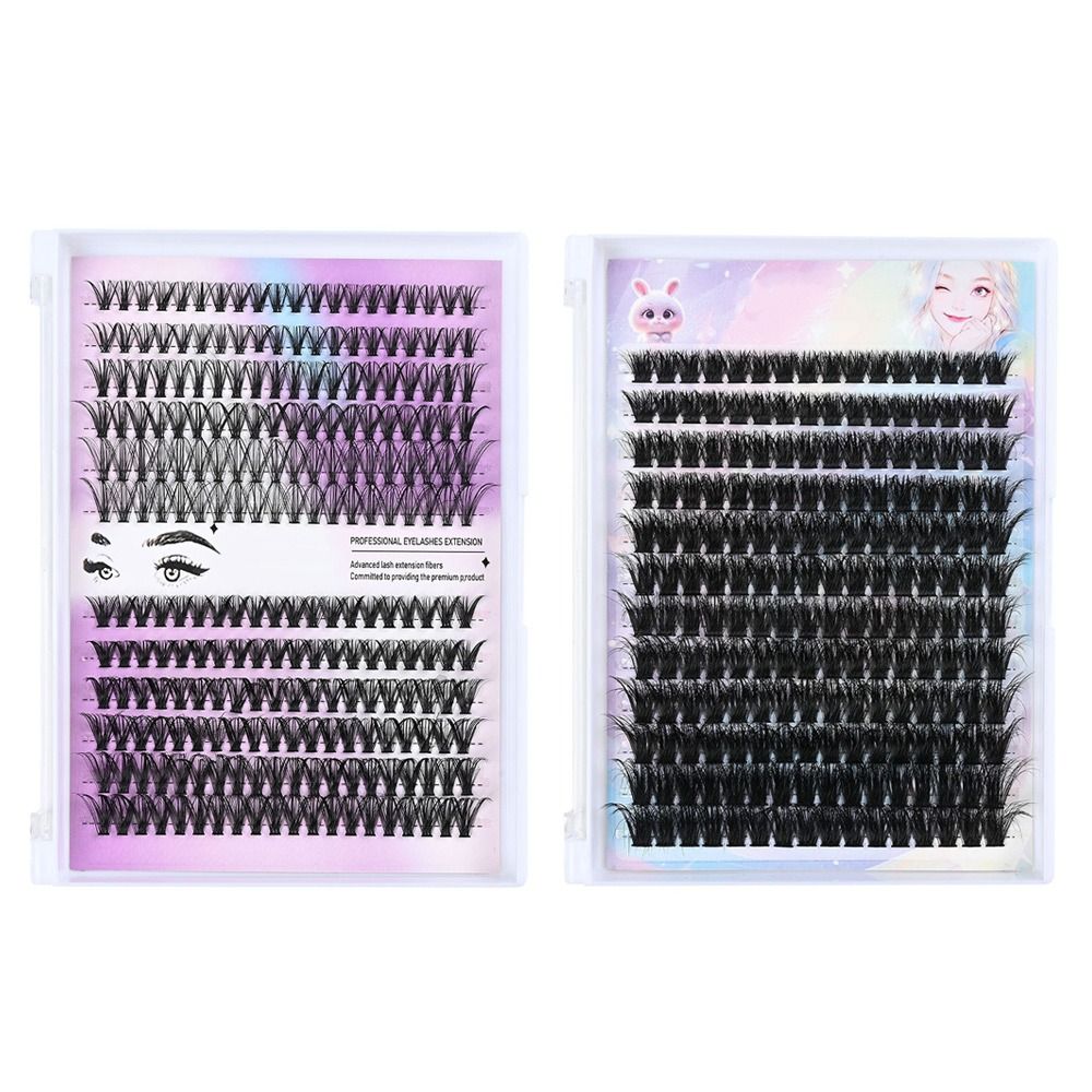 Natural Look False Eyelashes W - đánh giá và giá Eyelash Extension Wispy Look