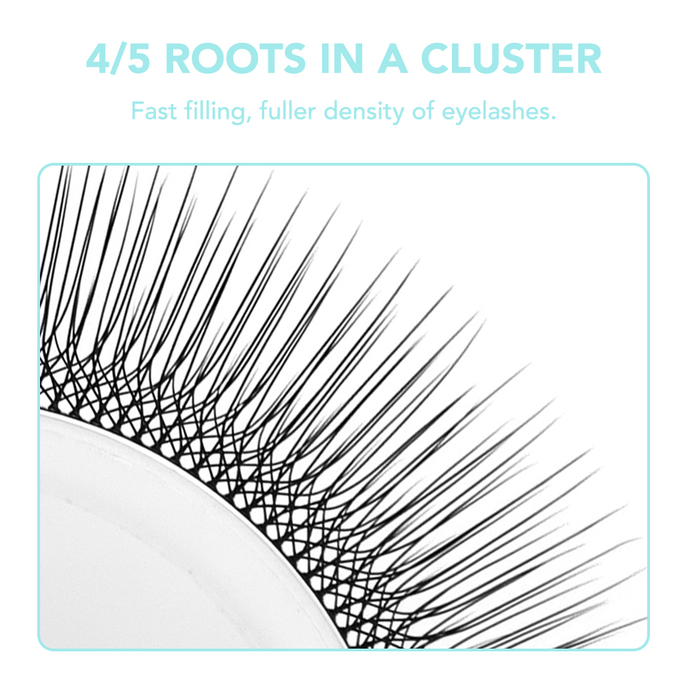 NATUHANA 3D/4D/5D Camellia Las - đánh giá và giá Eyelash Extension Wispy Look