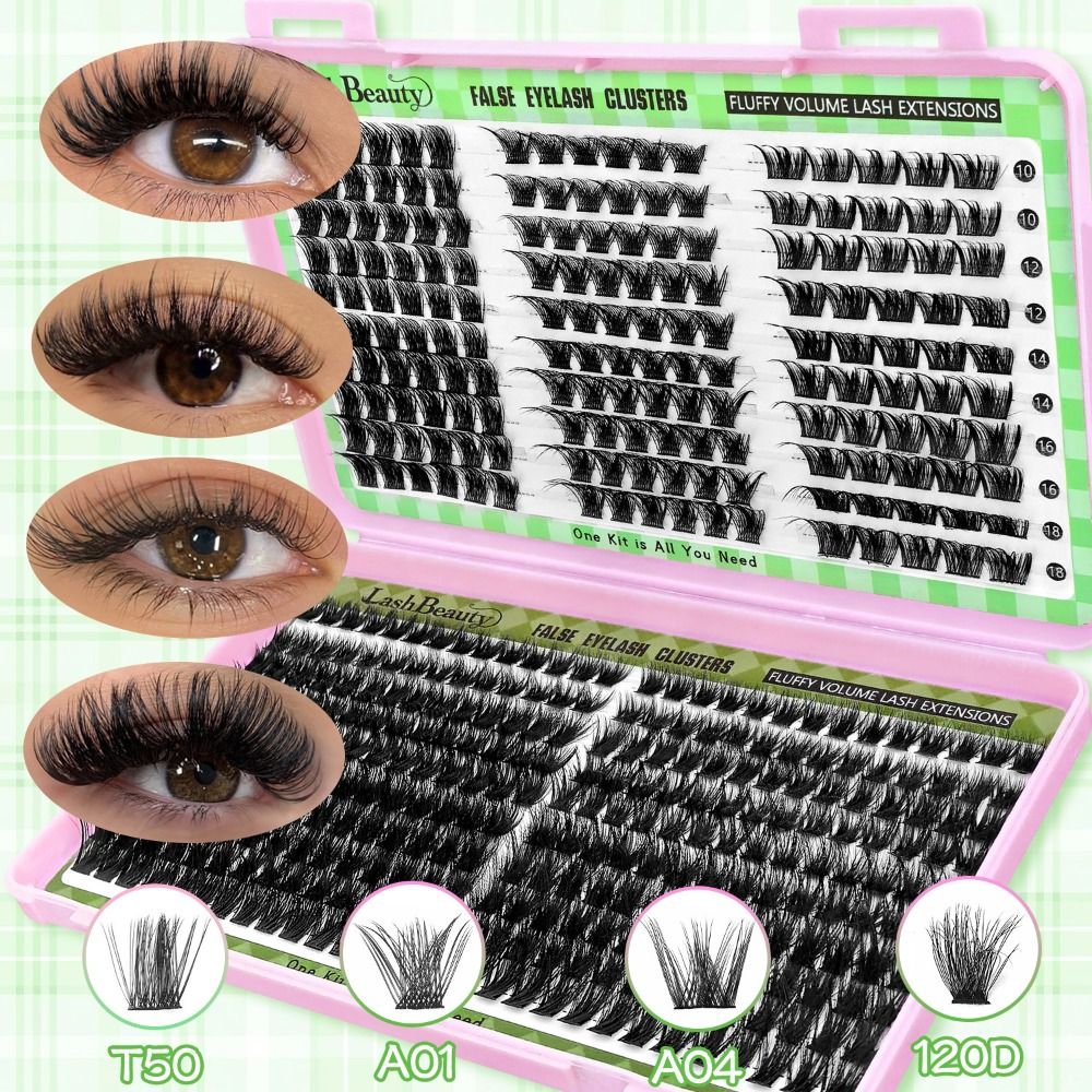 Natural Look False Eyelashes W - đánh giá và giá Eyelash Extension Wispy Look