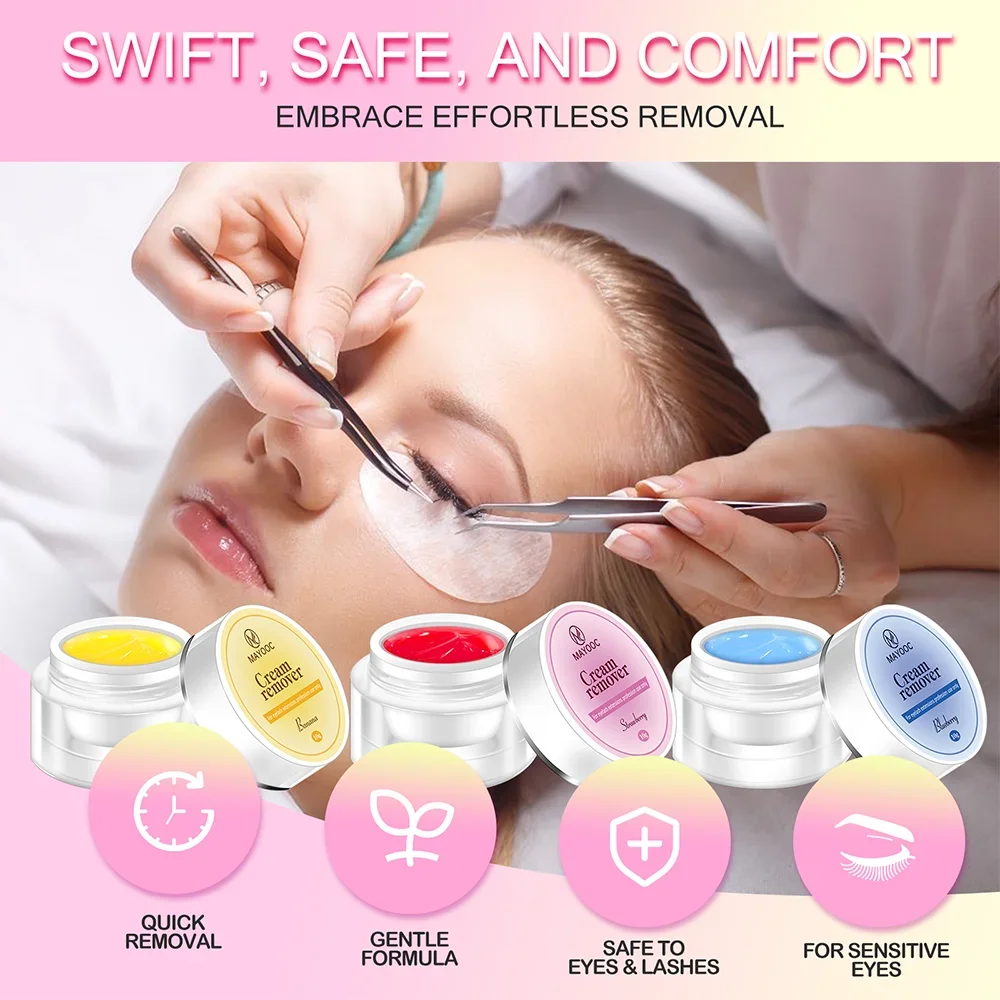 Eyelash Extension Glue Remover - đánh giá và giá Eyelash Extension Eye Irritation