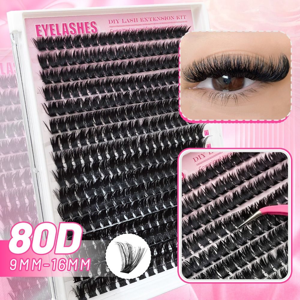 Natural Look False Eyelashes B - đánh giá và giá Eyelash Extension Wispy Look