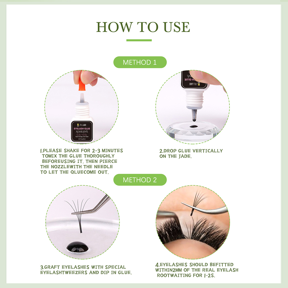 Professional 5/10ml 0.3S Eyela - đánh giá và giá Eyelash Extension Eye Irritation