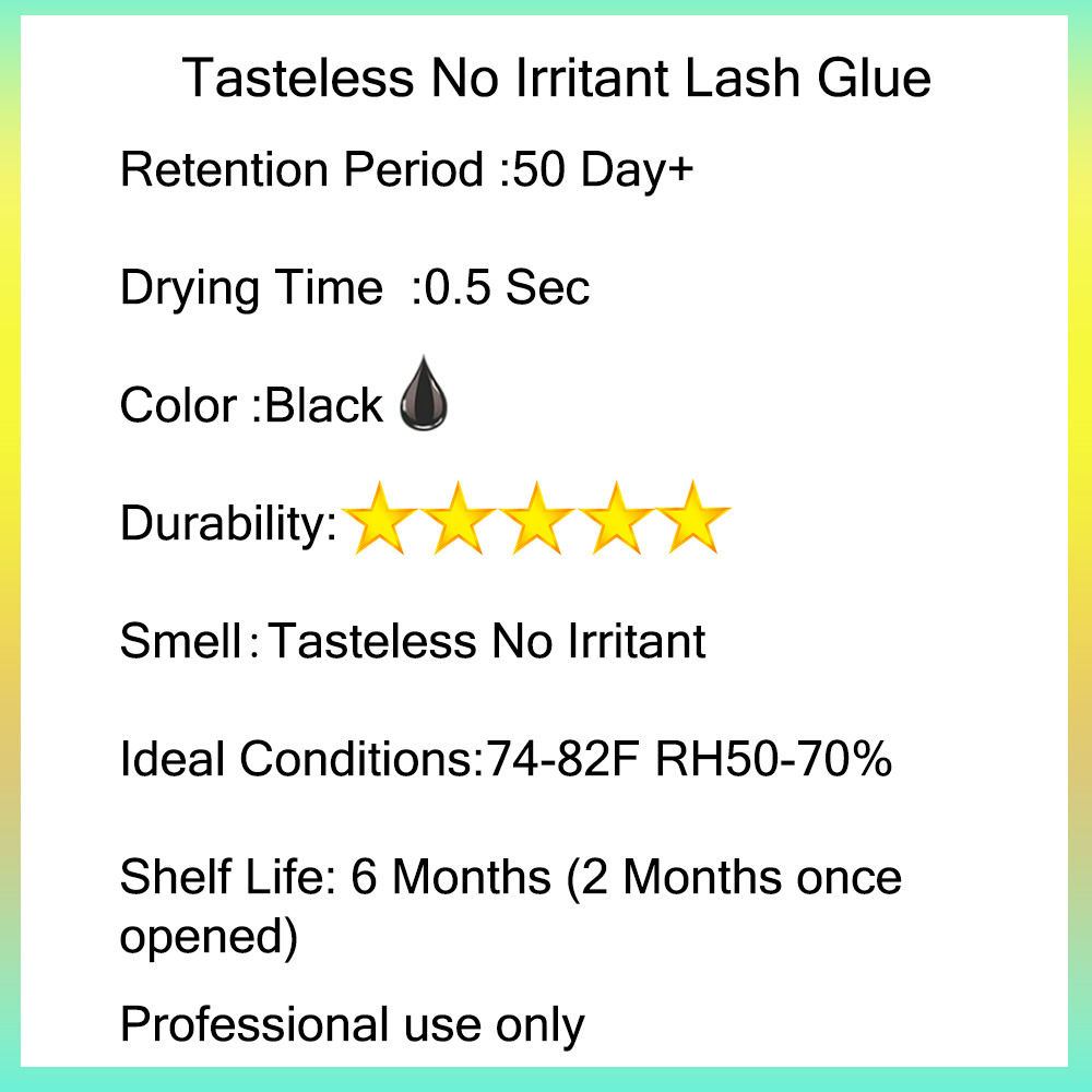 1PCS Sensitive Eye Lash Glue N - đánh giá và giá Eyelash Extension Eye Irritation