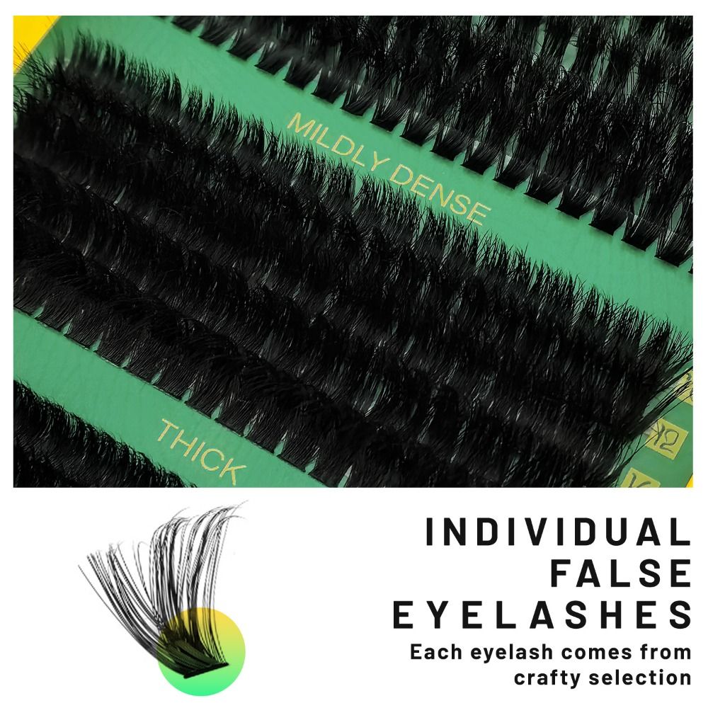 Natural Look False Eyelashes B - đánh giá và giá Eyelash Extension Wispy Look