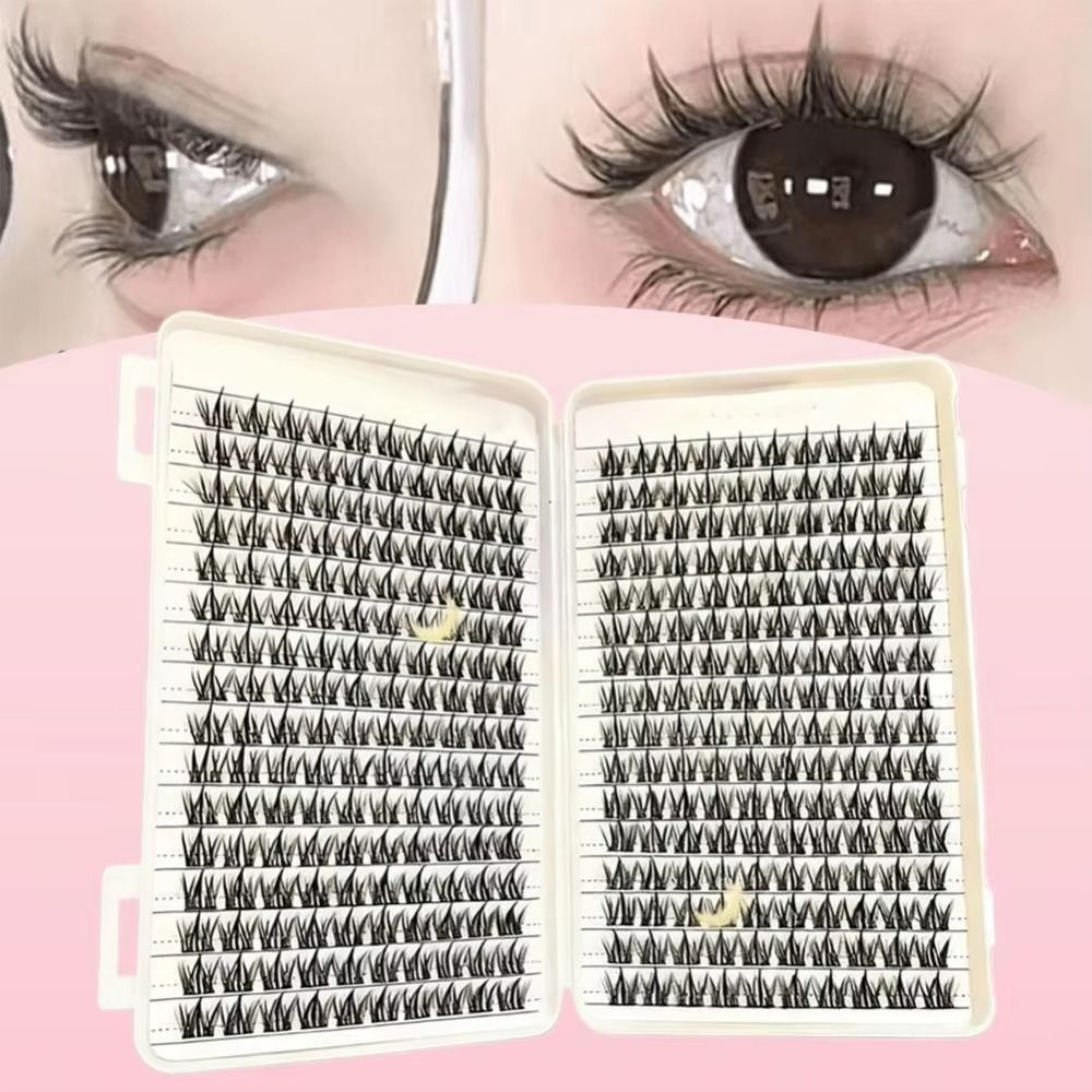 Natural Look False Eyelashes B - đánh giá và giá Eyelash Extension Wispy Look
