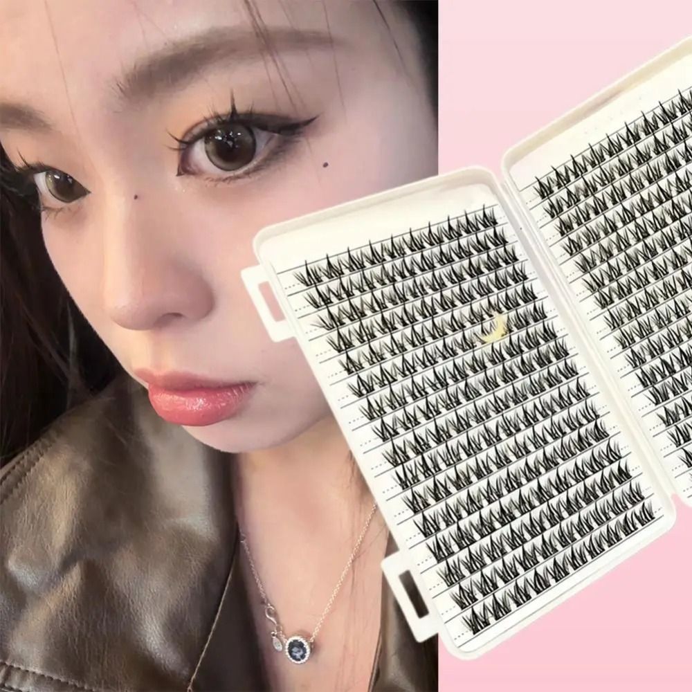 Natural Look False Eyelashes B - đánh giá và giá Eyelash Extension Wispy Look