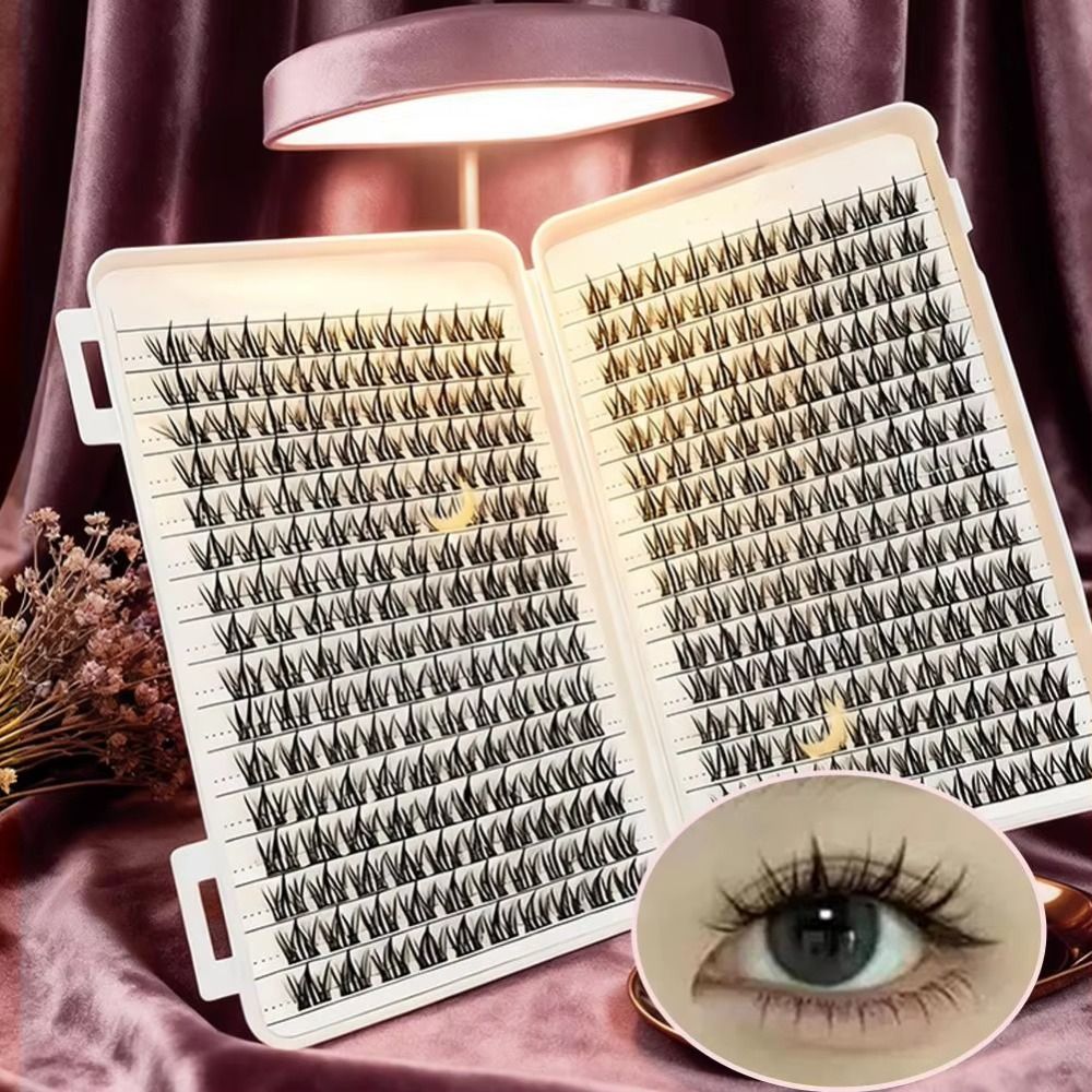 Natural Look False Eyelashes B - đánh giá và giá Eyelash Extension Wispy Look