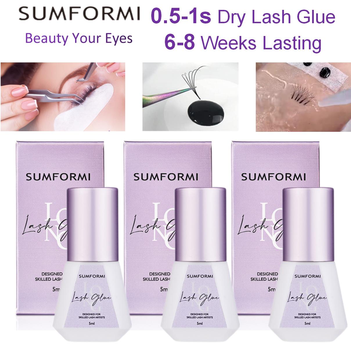 Thin Black Eye Lash Glue 0.5s  - đánh giá và giá Eyelash Extension Eye Irritation
