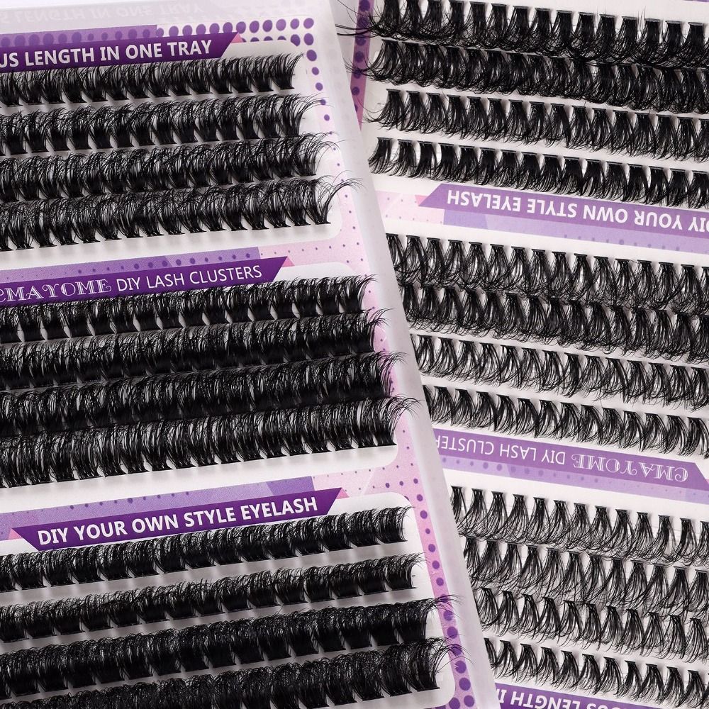 Natural Look False Eyelashes W - đánh giá và giá Eyelash Extension Wispy Look
