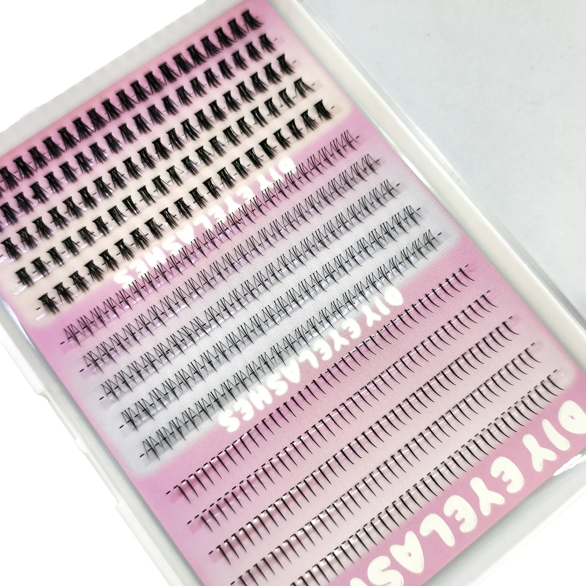 AMSDCN 3styleBottom 15rows  La - đánh giá và giá Eyelash Extension Wispy Look