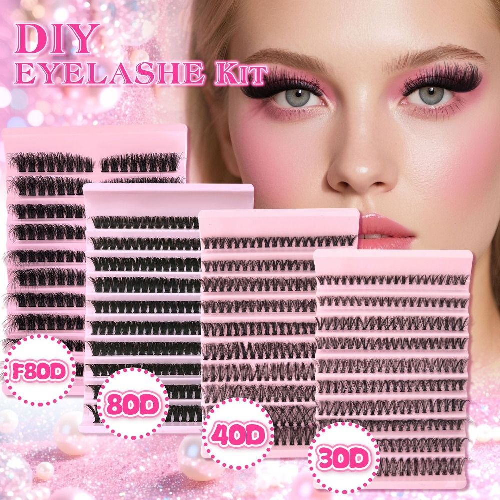 Natural Look False Eyelashes W - đánh giá và giá Eyelash Extension Wispy Look