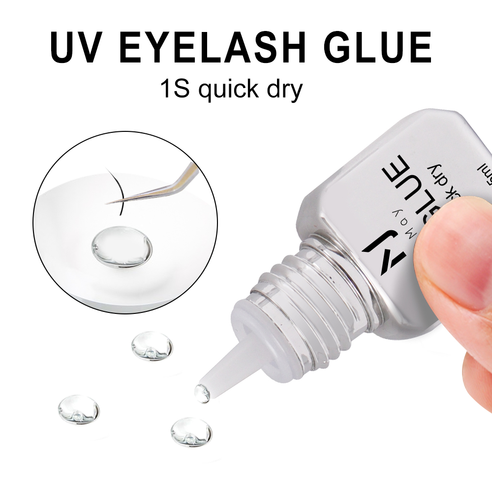 JOMAY UV Glue Strong Long Last - đánh giá và giá Eyelash Extension Eye Irritation