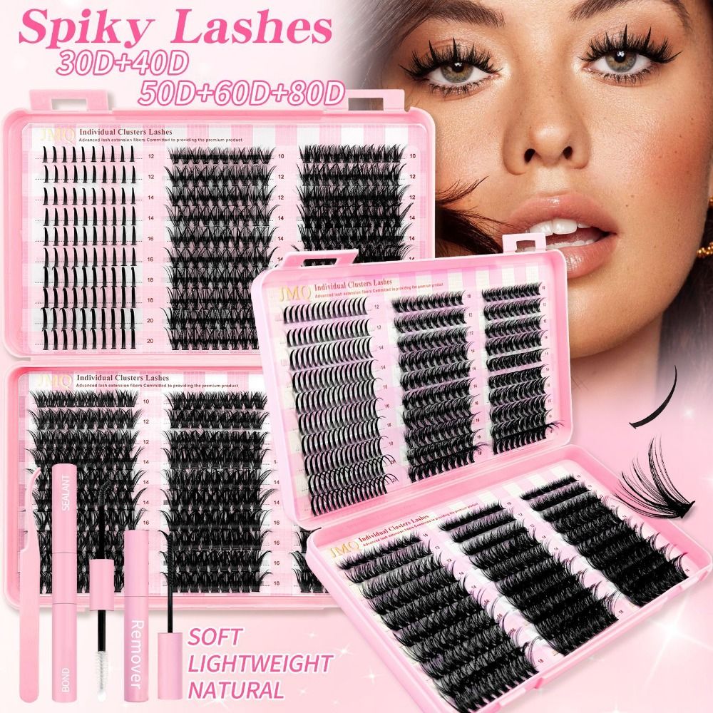 9-16mm Length False Eyelashes  - đánh giá và giá Eyelash Extension Wispy Look