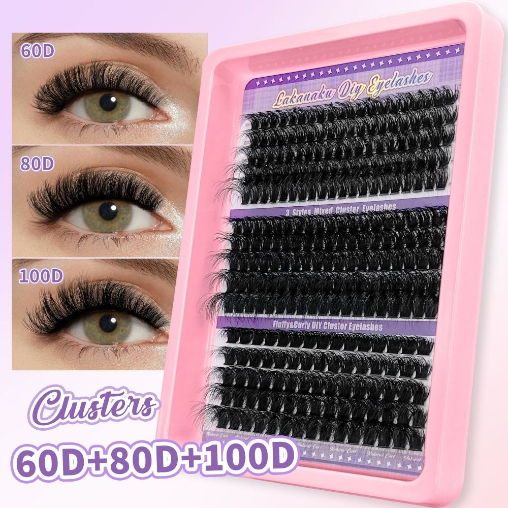 9-16mm Length False Eyelashes  - đánh giá và giá Eyelash Extension Wispy Look